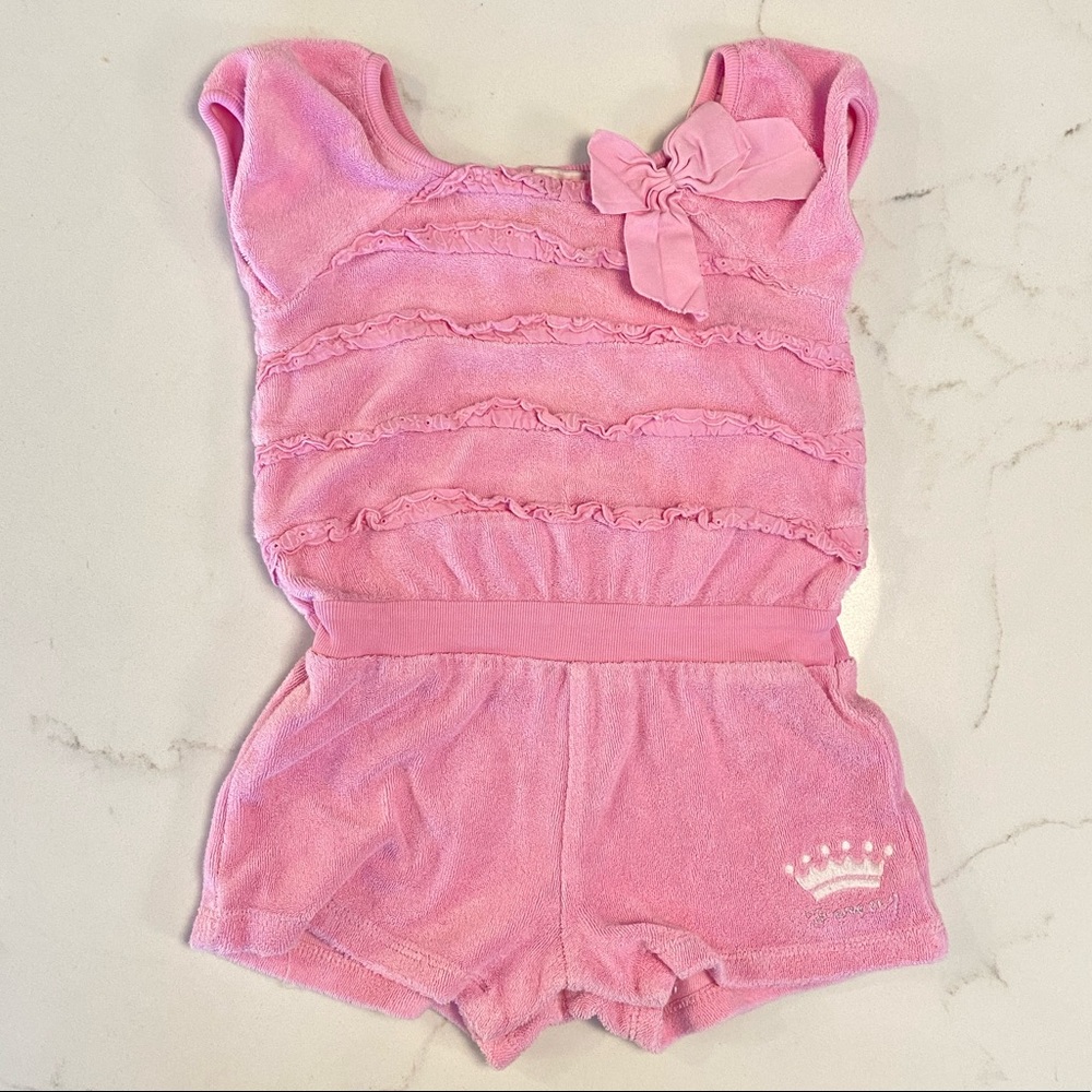 Juicy Couture Terry Cotton Romper